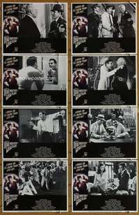 p166 DEAD MEN DON'T WEAR PLAID 8 movie lobby cards '82 Steve Martin