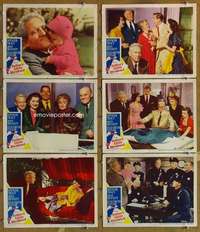 p636 FATHER'S LITTLE DIVIDEND 6 movie lobby cards '51 Liz Taylor, Tracy