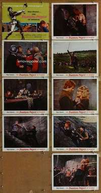 p071 FIGHTING PRINCE OF DONEGAL 9 movie lobby cards '66 Walt Disney