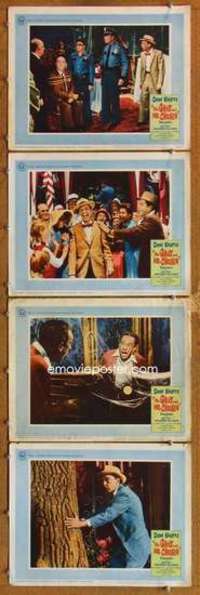 p838 GHOST & MR CHICKEN 4 movie lobby cards '65 Don Knotts, Staley