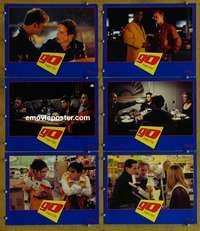 p645 GO 6 movie lobby cards '99 Katie Holmes, Sarah Polley, drugs!