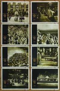 p214 GREATEST STORY EVER TOLD 8 movie lobby cards '65 George Stevens
