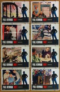 p245 HUD 8 movie lobby cards R67 Paul Newman, Martin Ritt classic!