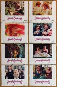 p256 JOSEPH ANDREWS 8 movie lobby cards '77 Ann-Margret, Peter Finch