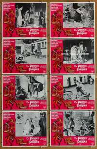p344 PRINCE & THE PAUPER 8 movie lobby cards '69 Childhood Productions