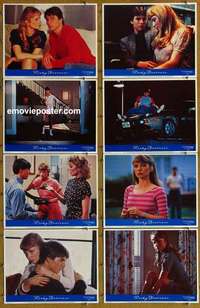 p368 RISKY BUSINESS 8 movie lobby cards '83 Tom Cruise, De Mornay
