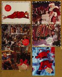 p693 SANTA CLAUSE 6 movie lobby cards '94 Tim Allen, Christmas comedy!