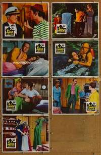 p578 SPIRIT IS WILLING 7 movie lobby cards '67 sex life of ghosts!
