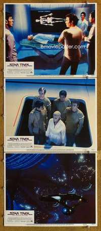 p939 STAR TREK 3 movie lobby cards '79 William Shatner, Leonard Nimoy