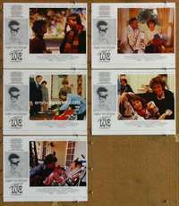 p802 TEST OF LOVE 5 English movie lobby cards '84 Angela Punch McGregor