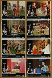 p478 WUSA 8 movie lobby cards '70 Paul Newman, Joanne Woodward, Perkins