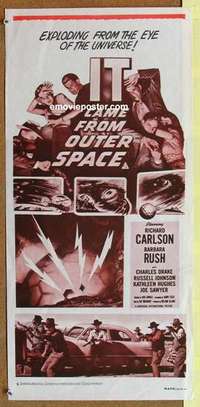 w608 IT CAME FROM OUTER SPACE Australian daybill movie poster R70s classic!