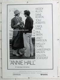 a231 ANNIE HALL Thirty By Forty movie poster '77 Woody Allen, Diane Keaton
