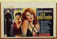 a161 WITCHES Belgian movie poster '67 sexy Silvana Mangano!