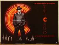 a337 CHICAGO DS British quad movie poster '02 Richard Gere
