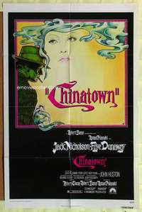b160 CHINATOWN one-sheet movie poster '74 Jack Nicholson, Roman Polanski