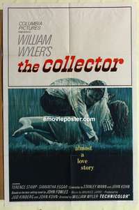 b179 COLLECTOR one-sheet movie poster '65 Terence Stamp, Samantha Eggar