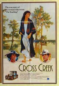 b204 CROSS CREEK English one-sheet movie poster '83 Martin Ritt, Rawlins