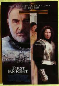 b295 FIRST KNIGHT one-sheet movie poster '95 Richard Gere, Connery, Ormond