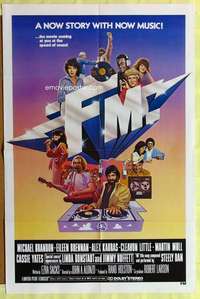 b305 FM one-sheet movie poster '78 Martin Mull, radio rock 'n' roll
