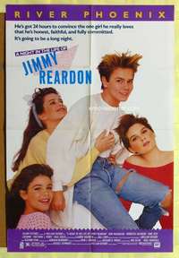 b616 NIGHT IN THE LIFE OF JIMMY REARDON one-sheet movie poster '88 Phoenix