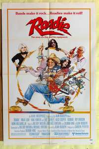 b720 ROADIE style B one-sheet movie poster '80 Meat Loaf, Alice Cooper