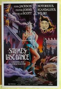 b729 SALOME'S LAST DANCE one-sheet movie poster '88 Ken Russell, Jackson