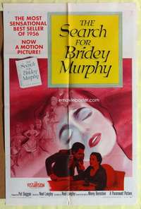 b735 SEARCH FOR BRIDEY MURPHY one-sheet movie poster '56 Teresa Wright