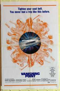 b919 VANISHING POINT one-sheet movie poster '71 car chase classic!