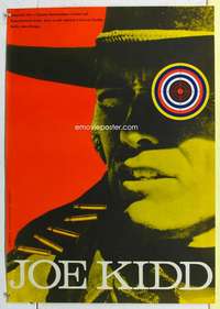 c083 JOE KIDD Czech movie poster '72 Rihova art of Clint Eastwood!
