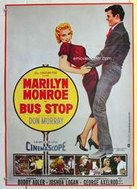 c544 BUS STOP German movie poster R80s Marilyn Monroe, Don Murray