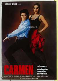 c545 CARMEN German movie poster '83 Spanish flemenco dancing!