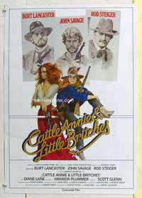 c547 CATTLE ANNIE & LITTLE BRITCHES German movie poster '81 sexy!