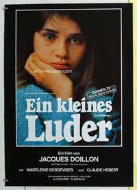 c567 HUSSY German movie poster '79 Jacques Doillon, Desdevises