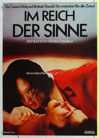 c569 IN THE REALM OF THE SENSES German movie poster '76 Oshima