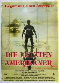 c589 SOUTHERN COMFORT German movie poster '81 Walter Hill, Carradine