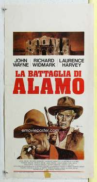 c137 ALAMO Italian locandina movie poster R71 John Wayne, Widmark