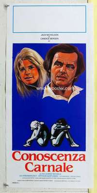 c144 CARNAL KNOWLEDGE Italian locandina movie poster R80s Nicholson