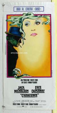 c145 CHINATOWN Italian locandina movie poster '74 Jack Nicholson