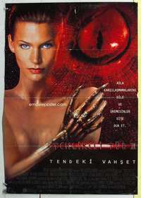 c131 SPECIES 2 Turkish movie poster '98 sexy Natasha Henstridge!