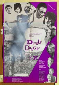 d224 DINGLE DANGLE one-sheet movie poster c70 wacky flower children sex!