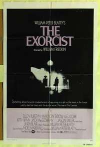 d250 EXORCIST one-sheet movie poster '74 William Friedkin, Max Von Sydow