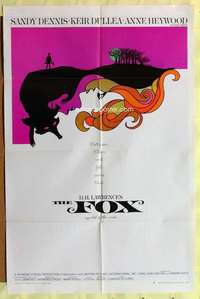 d280 FOX one-sheet movie poster '68 Sandy Dennis, Kier Dullea