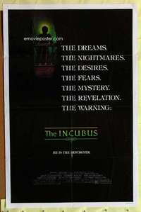 d351 INCUBUS one-sheet movie poster '82 John Cassavetes, John Ireland