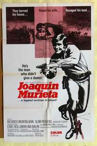 d217 DESPERATE MISSION one-sheet movie poster '69 Joaquin Murieta, western!