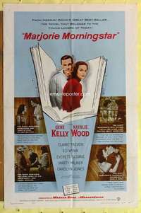 d472 MARJORIE MORNINGSTAR one-sheet movie poster '58 Kelly, Natalie Wood