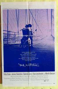 d493 ME NATALIE one-sheet movie poster '69 Patty Duke, James Farentino