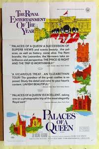d551 PALACES OF A QUEEN one-sheet movie poster '67 English royalty!