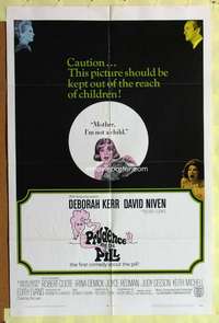 d587 PRUDENCE & THE PILL style B one-sheet movie poster '68 Deborah Kerr