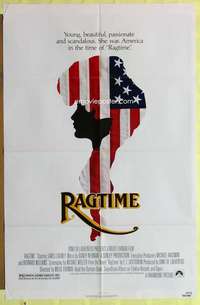 d597 RAGTIME one-sheet movie poster '81 James Cagney, Pat O'Brien